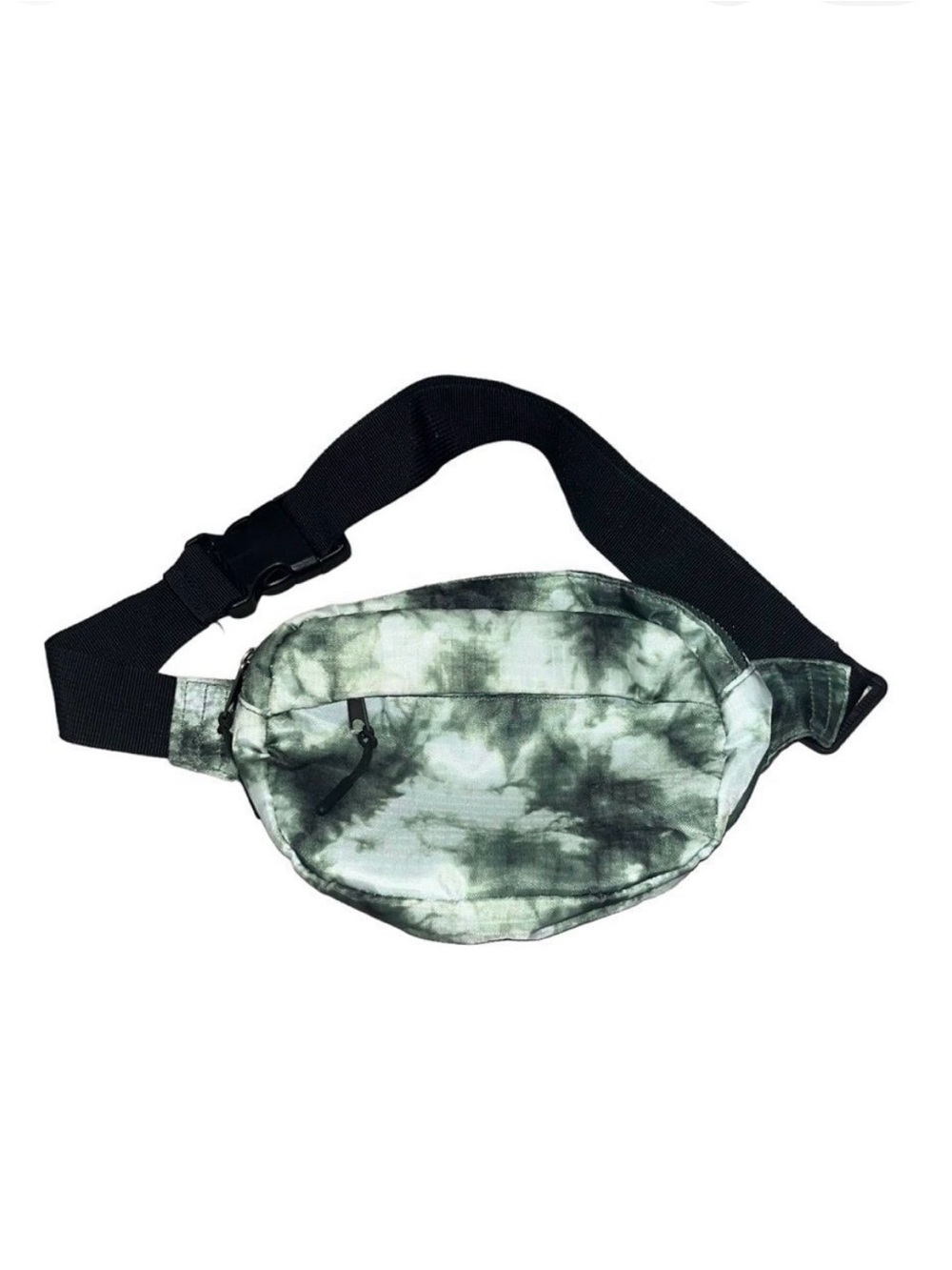 Green Tie Dye Belt Bag